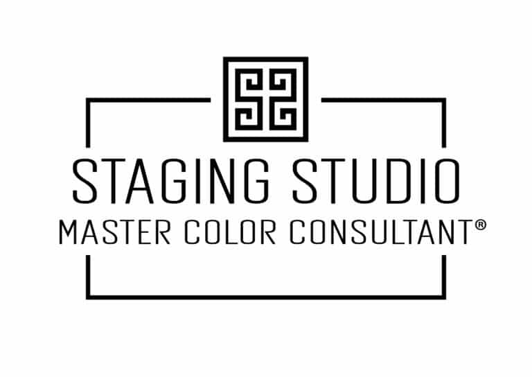 Seal from Staging Studio declaring that Organized | AF is accredited as a Master Color Consultant